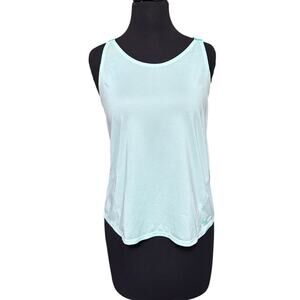 Nike Dri-FIT Strappy Tank 921725-357 Teal Women’s M Racerback EUC